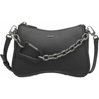 DKNY Adria Crossbody Bag in Black/gunmetal at Nordstrom
