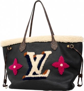 Louis Vuitton Black Tote Bag (Pre-Owned)