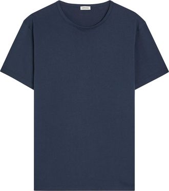 L'Estrange Classic Cotton T-shirt - Navy - XL