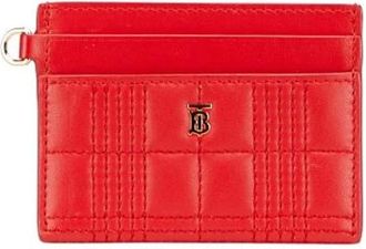 Burberry Pre-owned Wallets, female, Red, Size: ONE SIZE Pre-owned Leather wallets