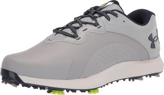 Under Armour Mens Charged Draw 2 Spikeless Cleat Golf Shoe, (101) Mod Gray/Mod Gray/Midnight Navy, 9 Wide