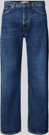 Wood Wood Jeans im Used-Look Modell Type 2 in Dunkelblau, Gr&ouml;&szlig;e 30/32