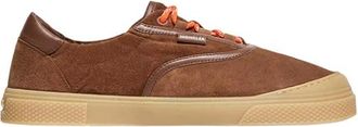 Moncler Schoenen, Dames, Bruin, 37 1/2 EU, Leer, Vera Leisure