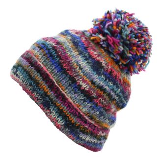 Loud Elephant Hand Knitted Wool Beanie Bobble Hat - SD Electric