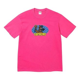 SUPREME SS26 Leash T-Shirt Fuchsia SUP-SS26-359-FHS