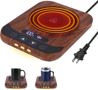 OEM Calentador De Tazas De Caf&eacute; Para Oficina Con 9 Configuraciones De Temperatura, Apagado Autom&aacute;tico, Pantalla Digital, Temporizador Inteligente Y Reserv