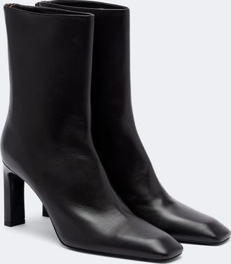 Toteme Leather ankle boots