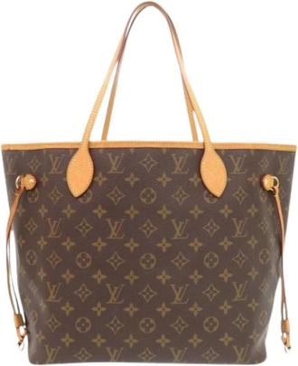 Louis Vuitton Pre-owned Neverfull MM Tote Bag - Dames - Vintage Shopper - Bruin - ONE Size - Vintage