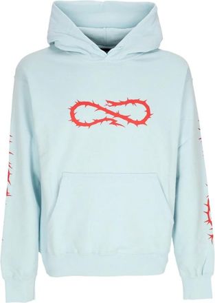 PROPAGANDA Crown Hoodie Heren Lange Mouw Katoen - Heren - Hoodies - Blauw - XS - Katoen - Hoodies & sweatvesten