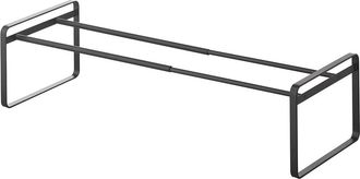 Yamazaki Tableware Frame Zapatero Extensible Negro 41-70 Cm