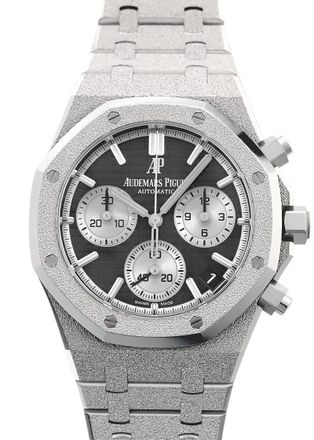 Audemars Piguet Pre-owned Audemars Piguet Royal Oak Chronograph Black Dial Mens Watch 26239BC.GG.1224BC.02