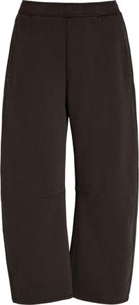 Citizens Of Humanity Citizens OF Humanity Miro Barrel-leg Cotton Sweatpants - Dark Brown - S (UK8-10 / S)