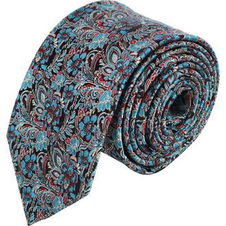 Trafalgar Store Enzo Exploded Floral Silk Necktie in Multiple Colors at Nordstrom