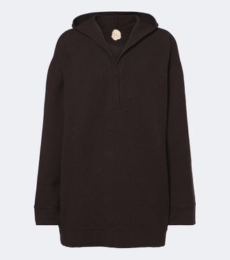 Jardin Des Orangers Pullover in lana e cashmere con cappuccio