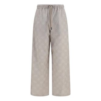 Off-white Pantalones con monograma integral Arrow - Trousers - Hombre - Beige - XL