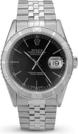 Rolex Pre-owned Rolex Datejust Automatic Chronometer Black Dial Unisex Watch 16264 BKSJ