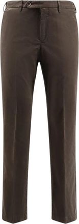 Pantaloni Torino Chinos - Heren - Nette broeken - Bruin - M - Broeken