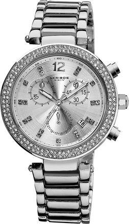 Akribos XXIV Akribos Xxiv Womens Stainless Steel Watch