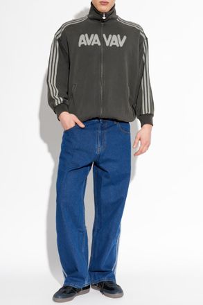 adidas Wide-leg Jeans, Womens, Blue