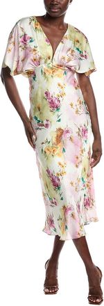 Fate Caftan Sleeve Midi Dress