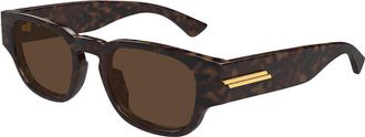 Bottega Veneta BV1460S 002 Mens Sunglasses Tortoiseshell Size 51