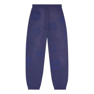 Denim Tears Mono Cotton Wreath Sweatpants Washed Blue SS25BAS0624