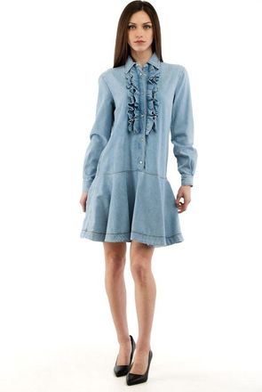 Moschino Multicolor Cotton Casual Womens Dress