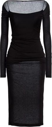 Helmut Lang VESTIDOS - Vestidos midi en YOOX.COM
