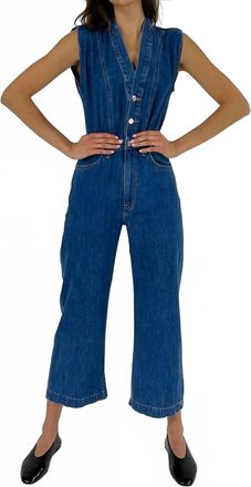 &Eacute;tica Camden Denim Jumpsuit In Lagoonbay