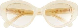 Swarovski 53mm Gradient Cat Eye Sunglasses in Yellow at Nordstrom Rack