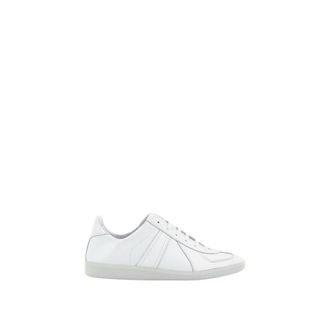 Kaptain Sunshine Kaptain Sunshine - Unlined KS Trainer - Heren - Schoenen - Wit - Maat: 42 EU Zijde