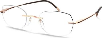 Silhouette Optical Frame - unisex - Brillen - Geel - 52 MM - Accessoires