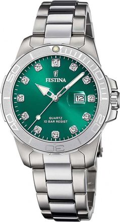 Festina Womens F20503-7 Ladies Boyfriend Watch - Silver - One Size