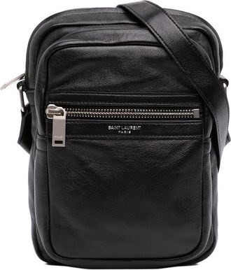 Saint Laurent Pre-owned Saint Laurent Leather Sid Messenger Bag Unisex T9AJMU1PU8CTLRIY