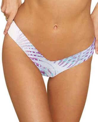 Stone Fox Swim Tucker Thong Bikini Bottom In Sfs Lucid Dream
