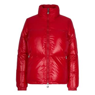 Pyrenex Down Jackets, female, Red, Size: XS Goldin Short Down Jacket