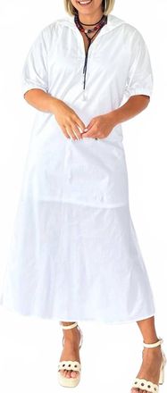 Adrienne Blakely Maxi Dress In White