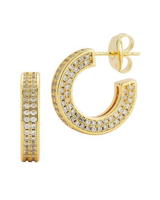 Glaze Jewelry 18K Plated Cz Earrings