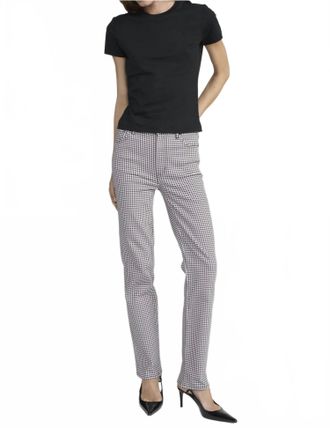 Frame Denim Le Sleek Straight Jean In Black Multi