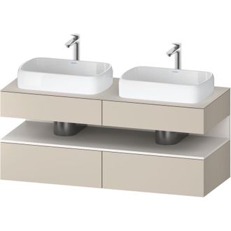 Duravit Qatego Consola Mueble Bajo Lavabo, 2 Extensiones, 2 - Duravit