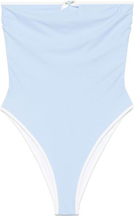 Rowen Rose Strapless Swimsuit - Womens - Polyamide/Recycled Lycra/Elastane