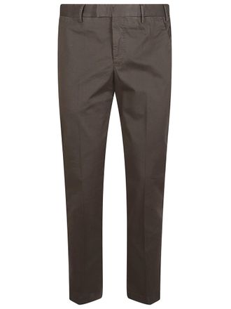 Pantaloni Torino Master Tailored Brown Casual Cotton Pants