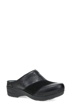 Dansko Zinnia Clog in Black Multi at Nordstrom, Size 38