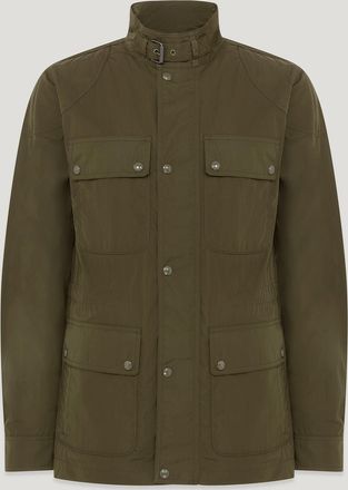 Belstaff Vector Jacket Mens Ripple Shell True Olive Size 2XL