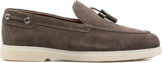 Giuseppe Zanotti Mocassini The Maui con nappa - Marrone