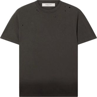 Golden Goose Heren, Tops, Grijs, Maat: XL Katoen