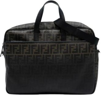 Fendi Pre-owned Handbags, female, Brown, Size: ONE SIZE Pre-owned Vintage Handbag