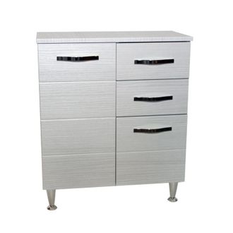 OEM Base Con 2 Puertas Y 2 Cajones Cm.66 X 33 X 80h Blanco