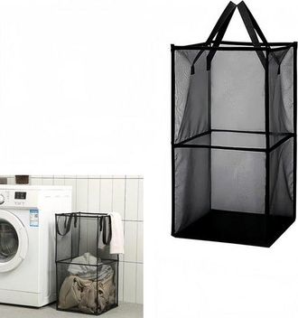 OEM Art&iacute;culo, Cesta De Ropa Plegable, Cesta Para Ropa Sucia, Organizador De Juguetes, Con Asa, Plegable, Negra, Para Guardar La Ropa, Para Viajes
