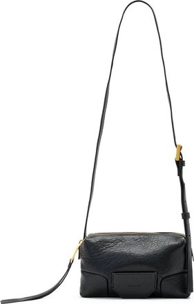 AllSaints Micro Ares Crossbody Bag in Black at Nordstrom